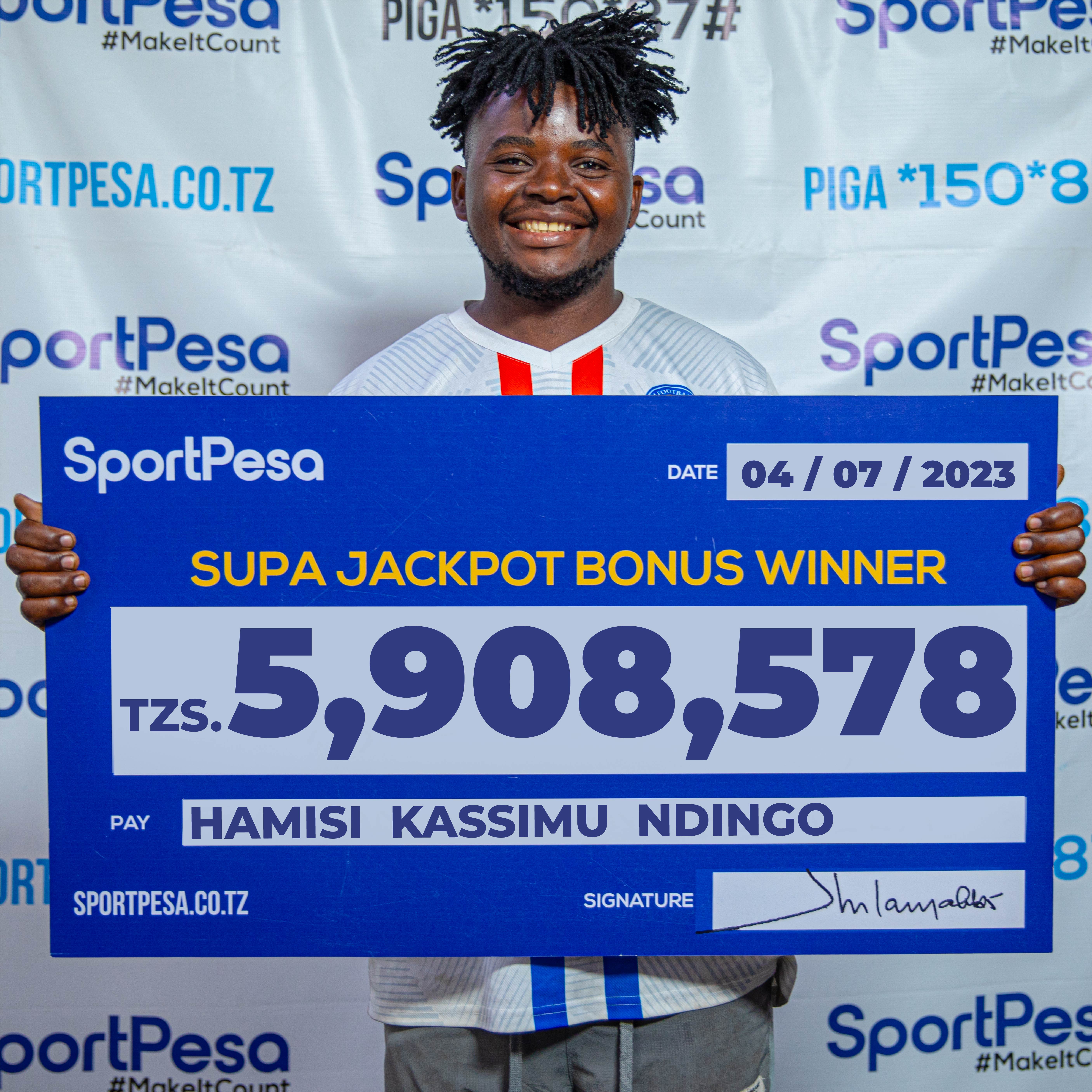SupaJackpot bonus winner