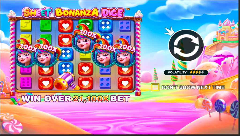 Sweet Bonanza Dice