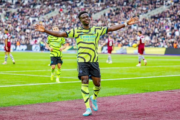 FOOTBALL - ENGLISH CHAMP - WEST HAM v ARSENAL