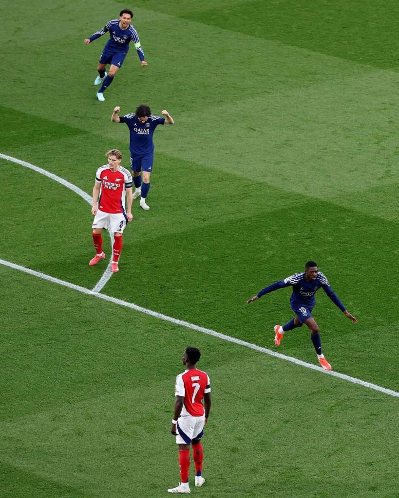 PSG Vs Arsenal UEFA CL