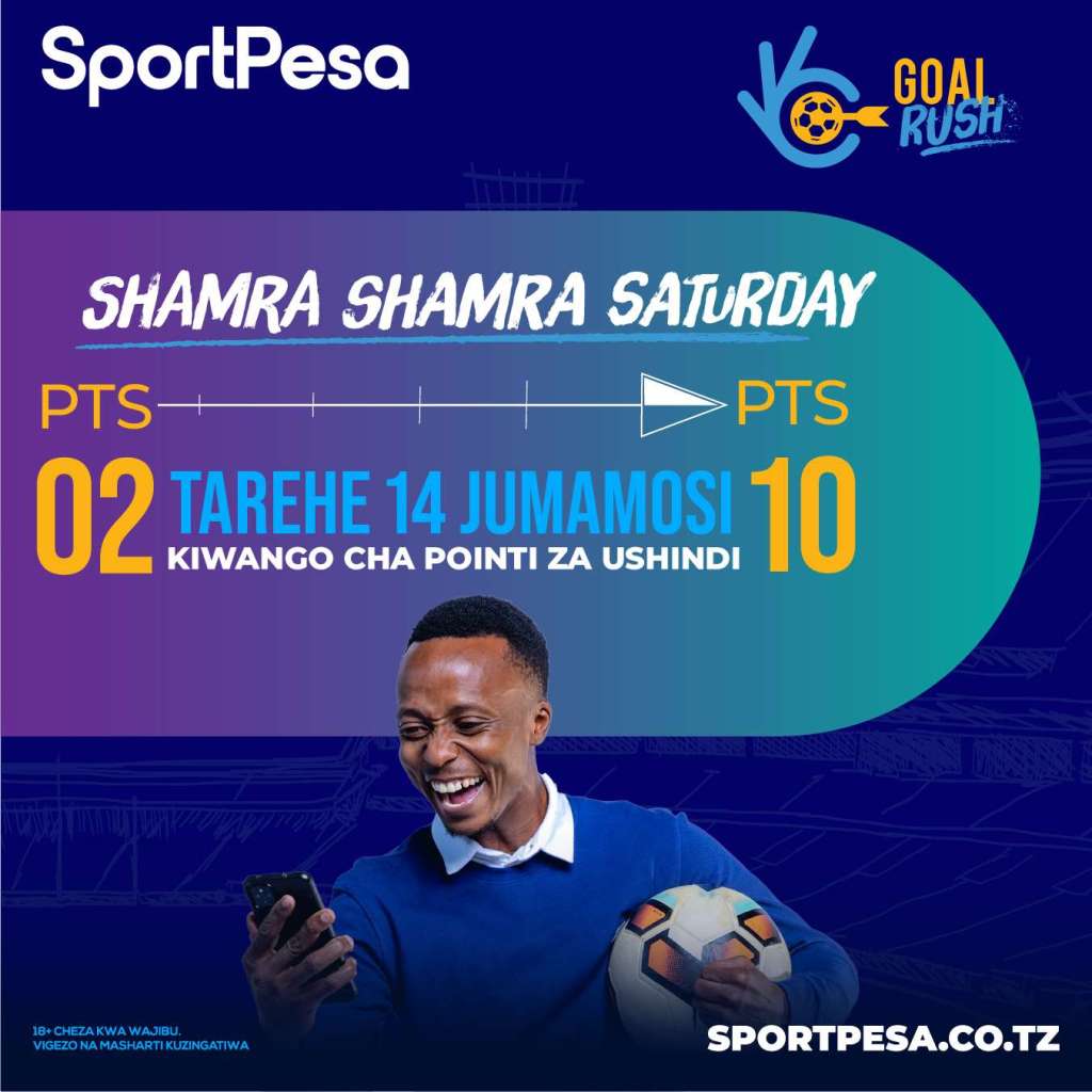 SportPesa Goal Rush washindi 14-20