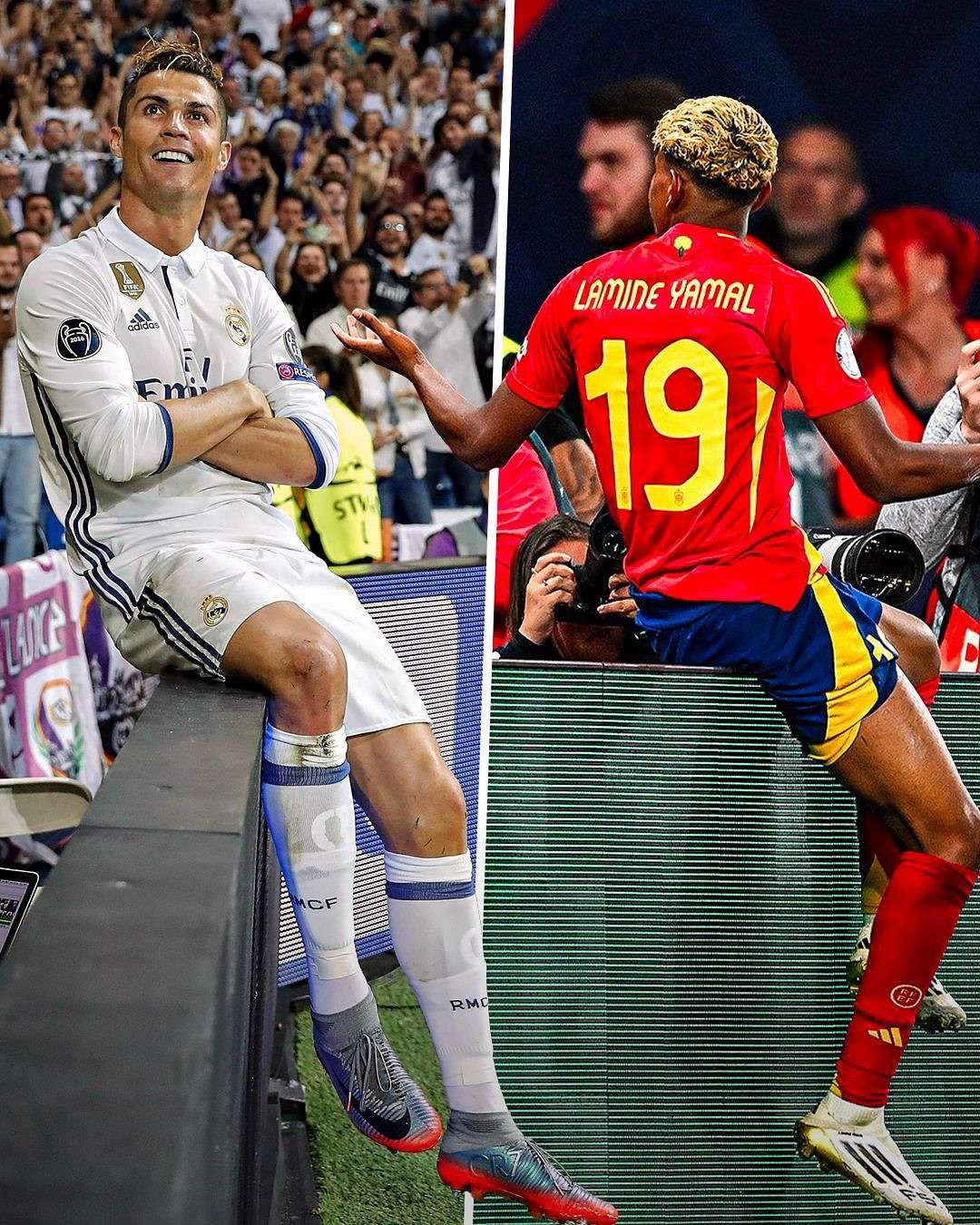Ronaldo vs Yamal