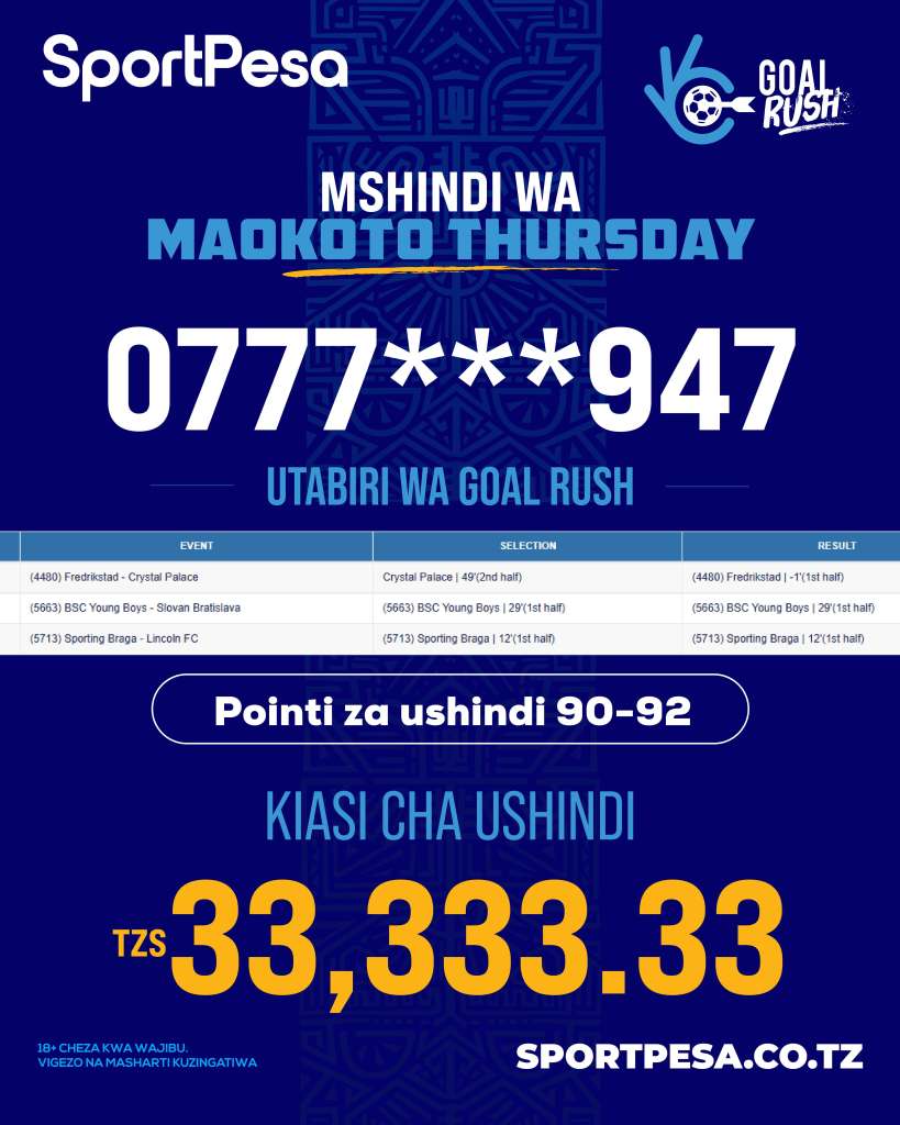 Maokoto Thursday --th Aug---