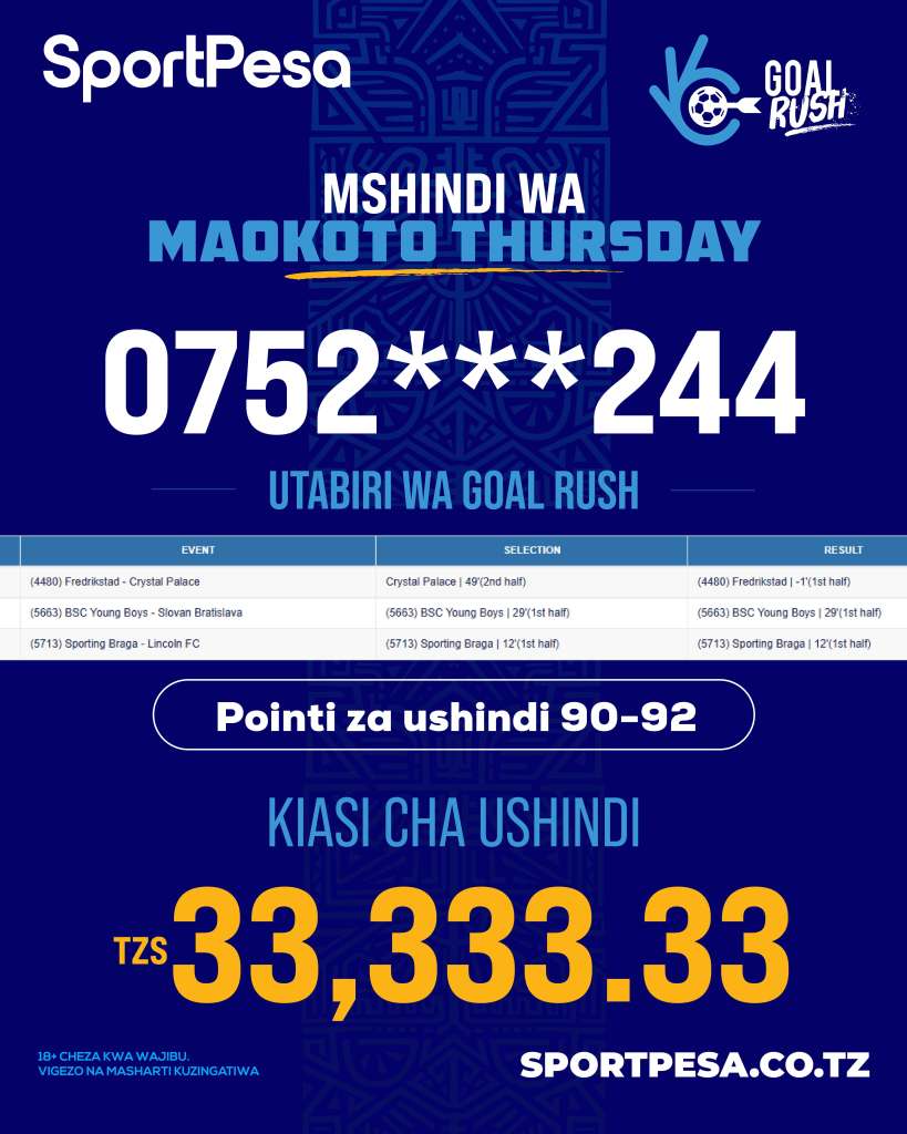 Maokoto Thursday --th Aug---