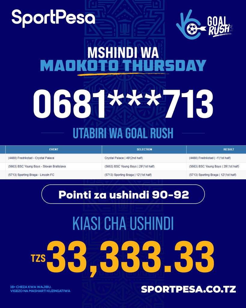 Maokoto Thursday --th Aug---