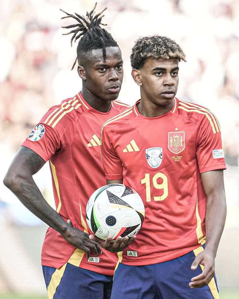 Lamine na Nico Williams