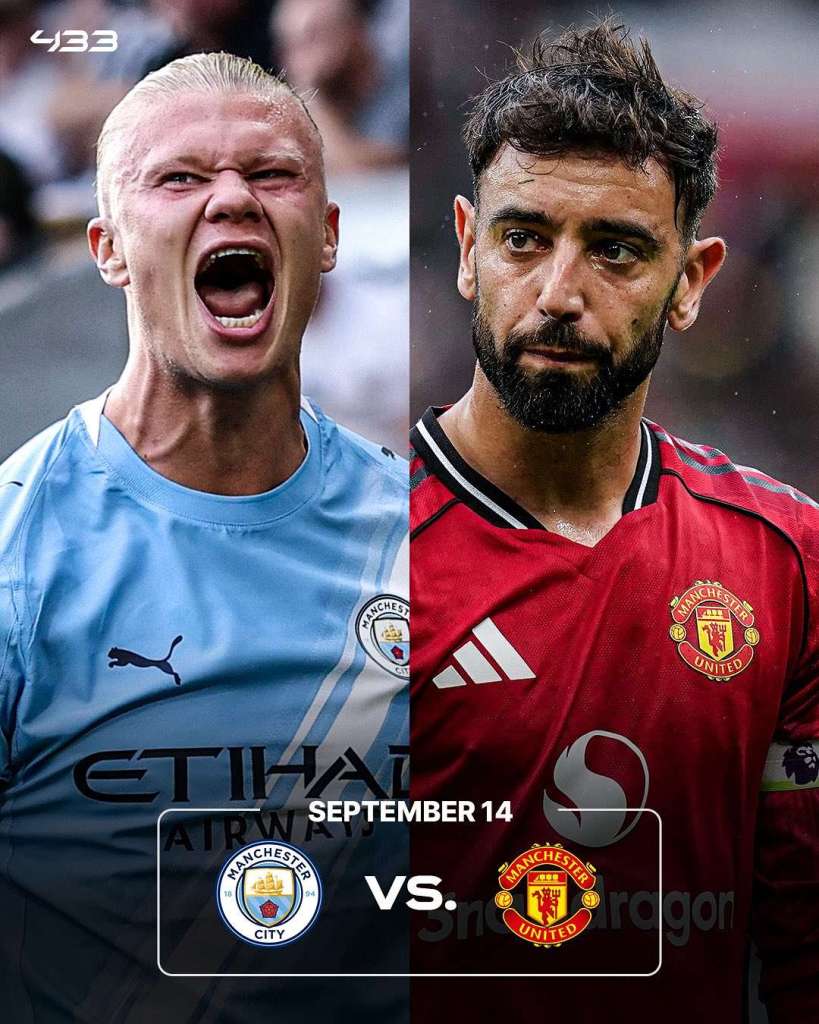 Manchester City vs Manchester United 14/09/2025