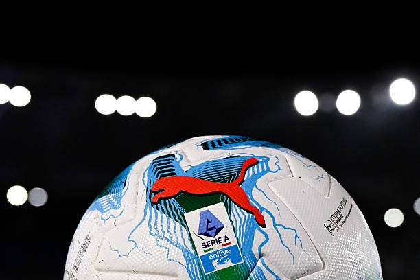 Serie A table 2025/26  official match ball