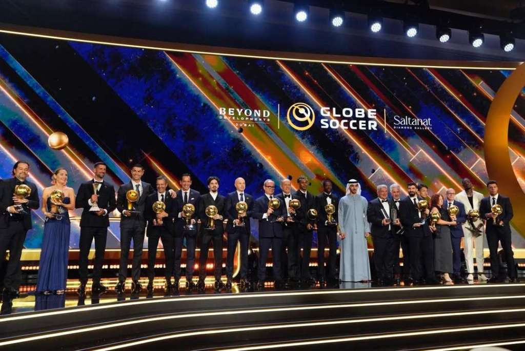 As the home of world-class sporting moments and global awards- we’re honoured to host @globesocc