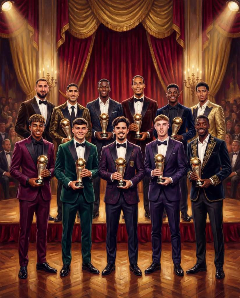 The Fifa best men's 11 - 2025