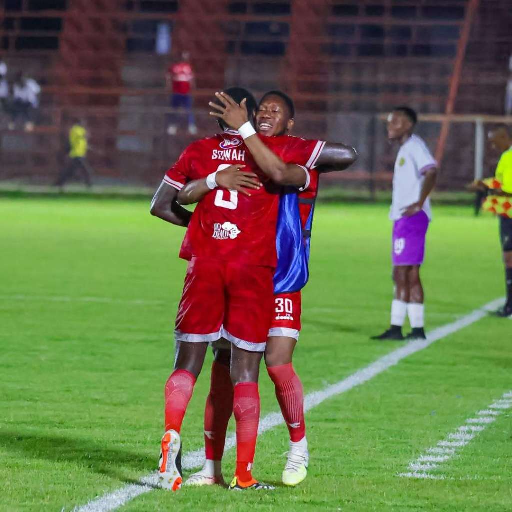 Sowah akishangilia bao