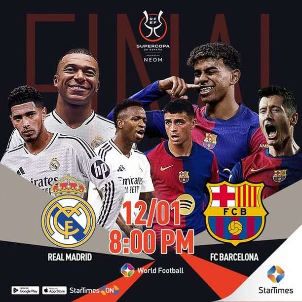 Barcelona vs Real Madrid