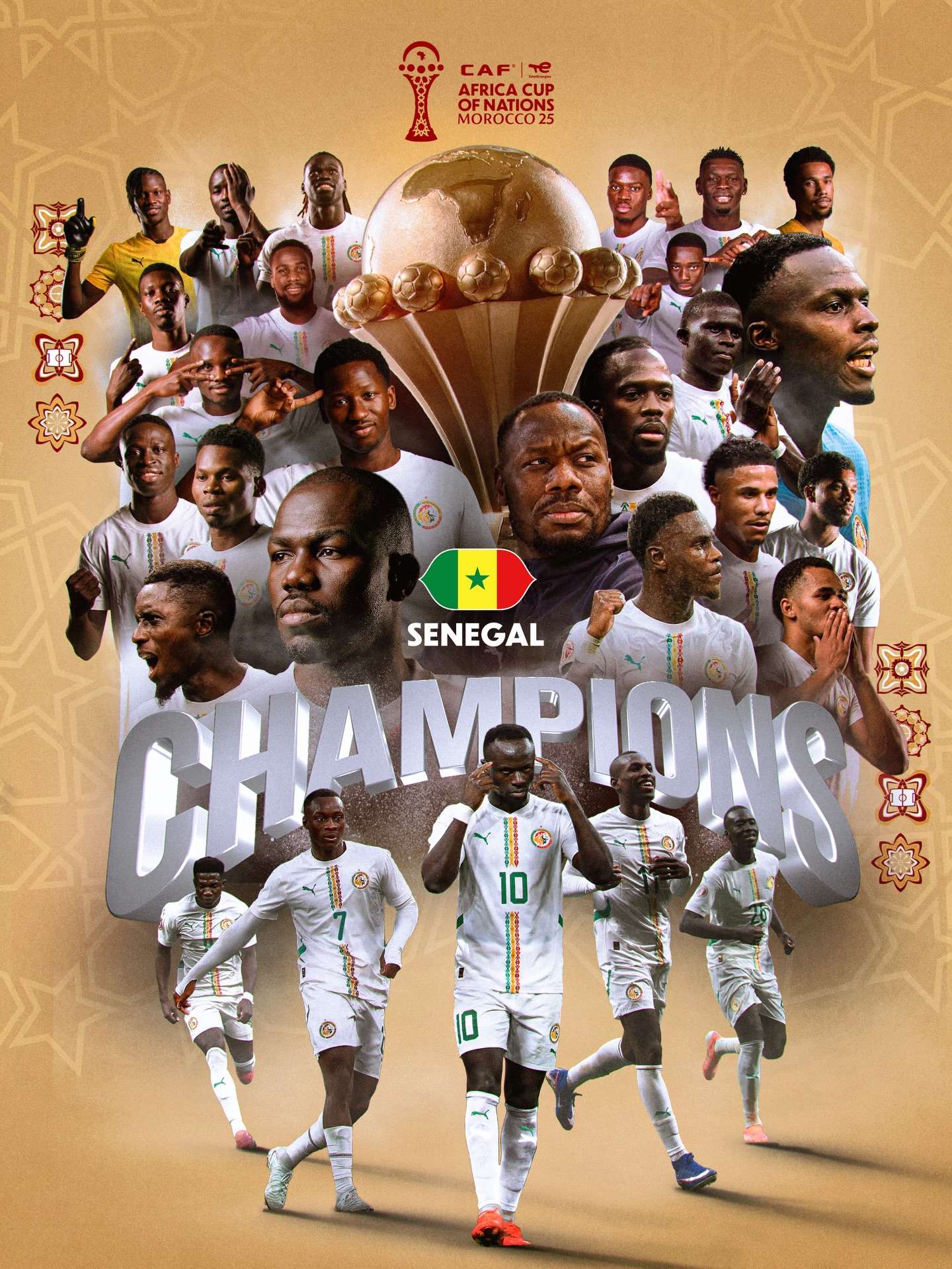 Senegal bingwa AFCON 2025