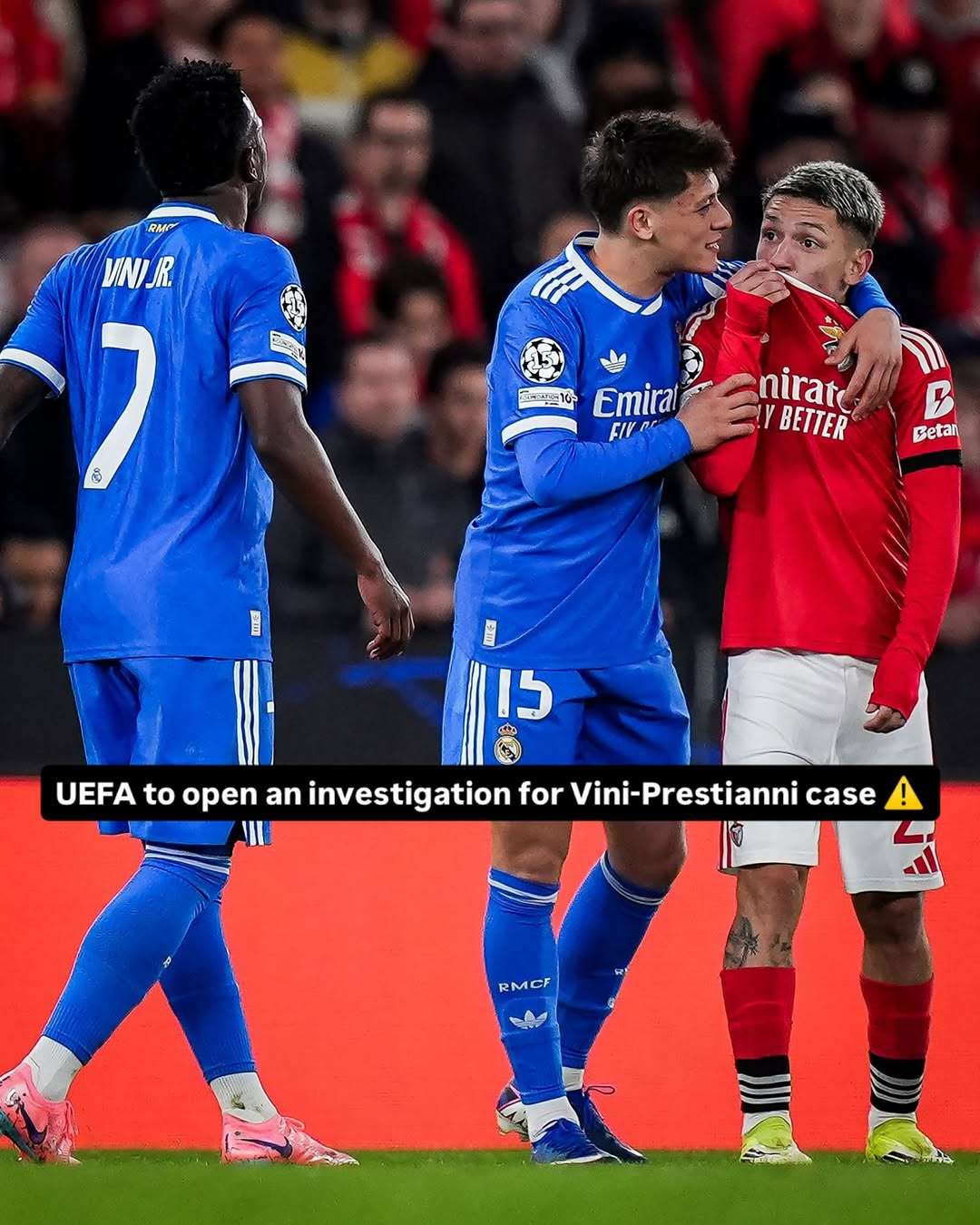 Gianluca Prestianni vs Vinicius Jr