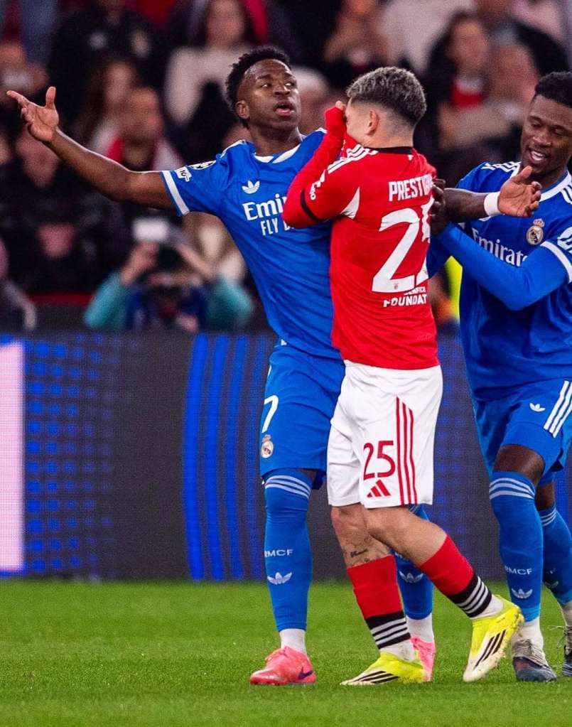 Kilichotokea Gianluca Prestianni vs Vinicius Jr