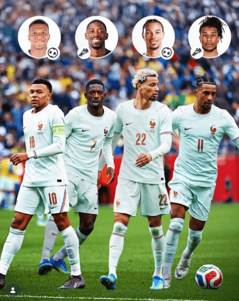 Mbappe & Ekitike Olise Dembele