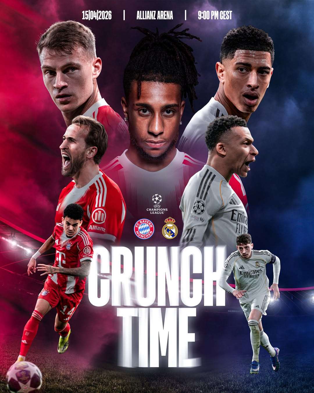 Bayern Munich vs Real Madrid