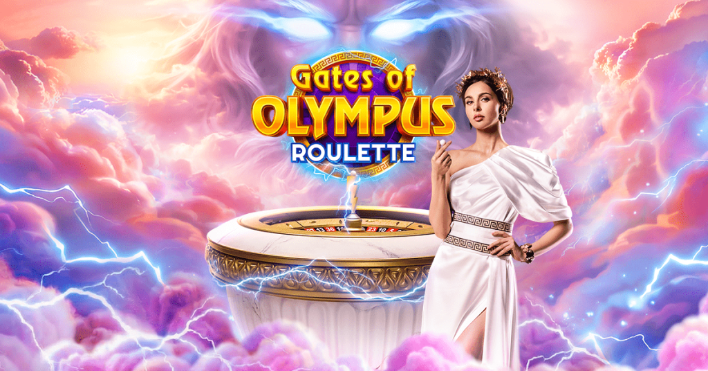 Gates of Olympus Roulette Branded with logo x female dealer EN