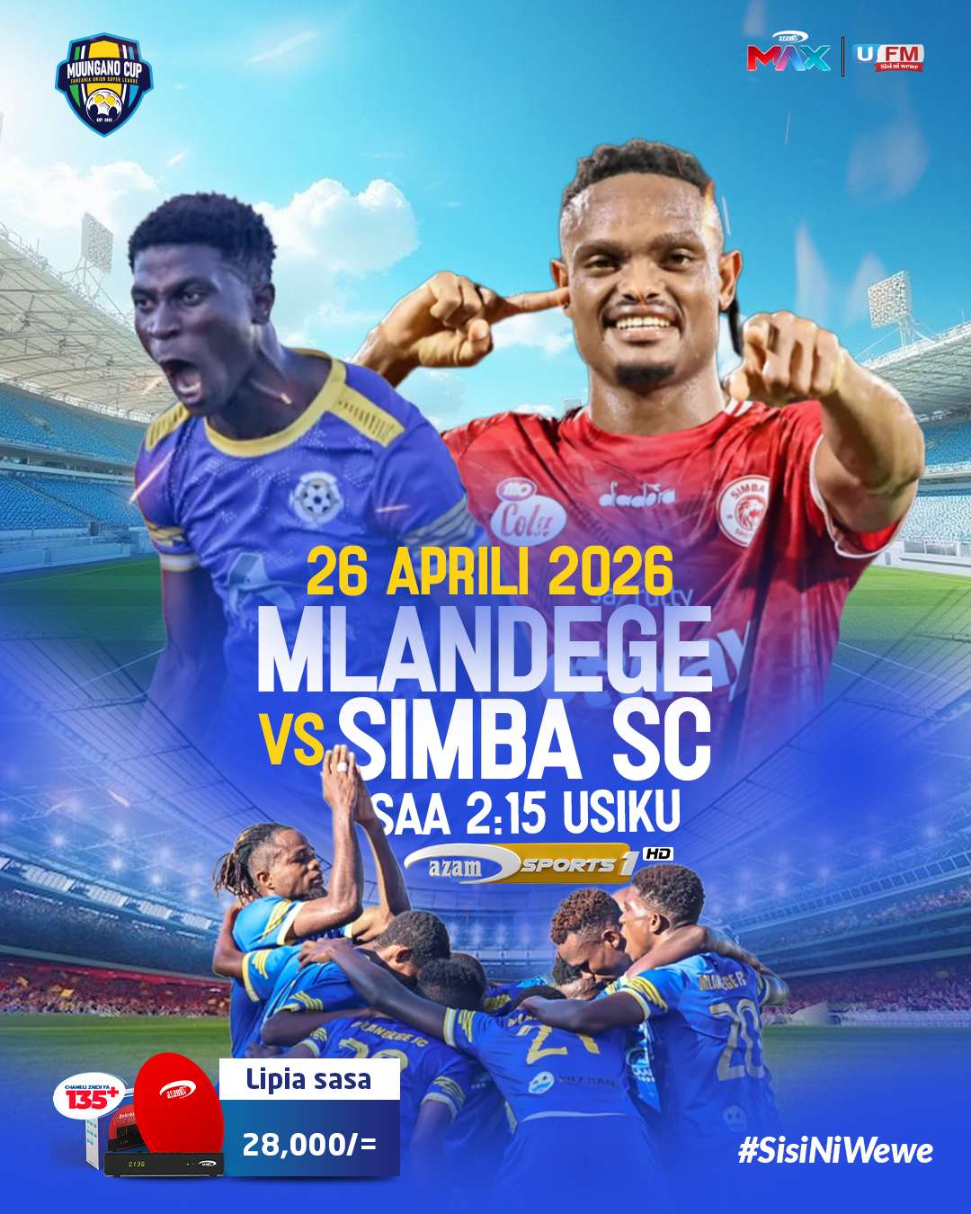 Mlandege FC vs Simba SC