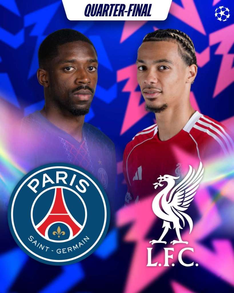 Paris Saint-Germain vs Liverpool