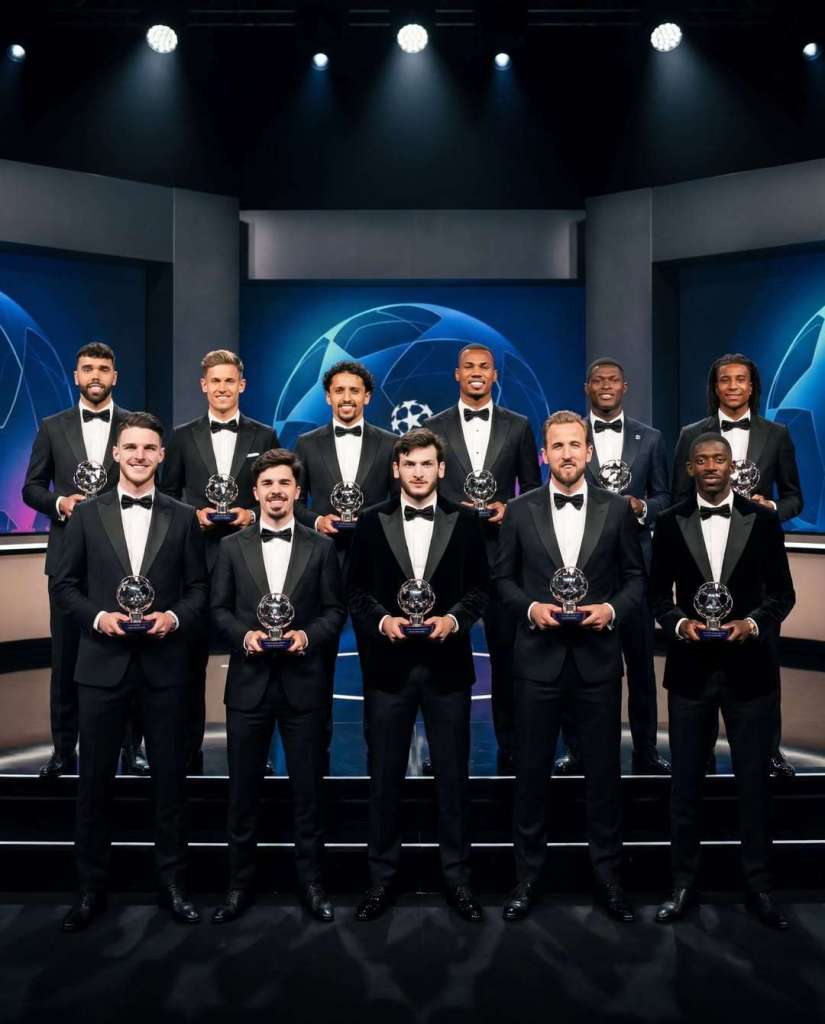 UEFA Champions League best XI ------