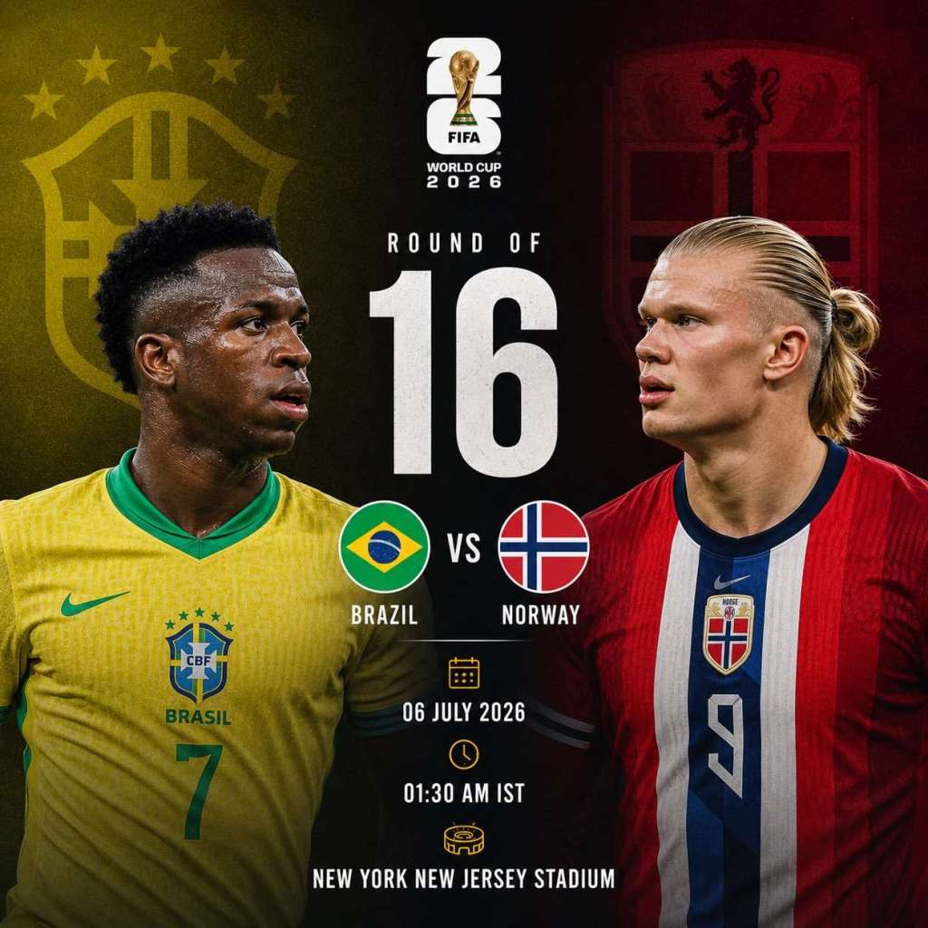 Brazil vs Norway
