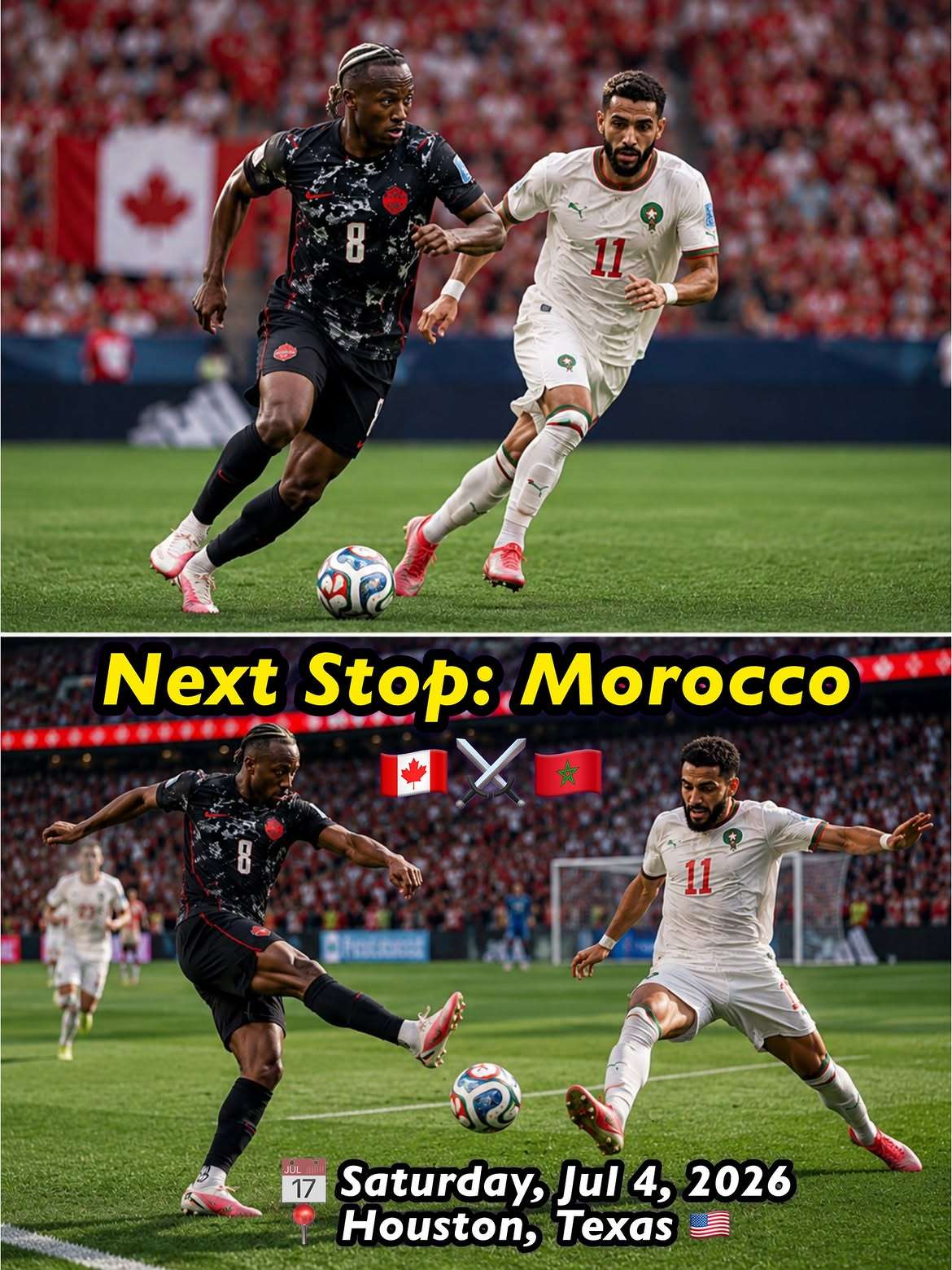Canada vs Morocco