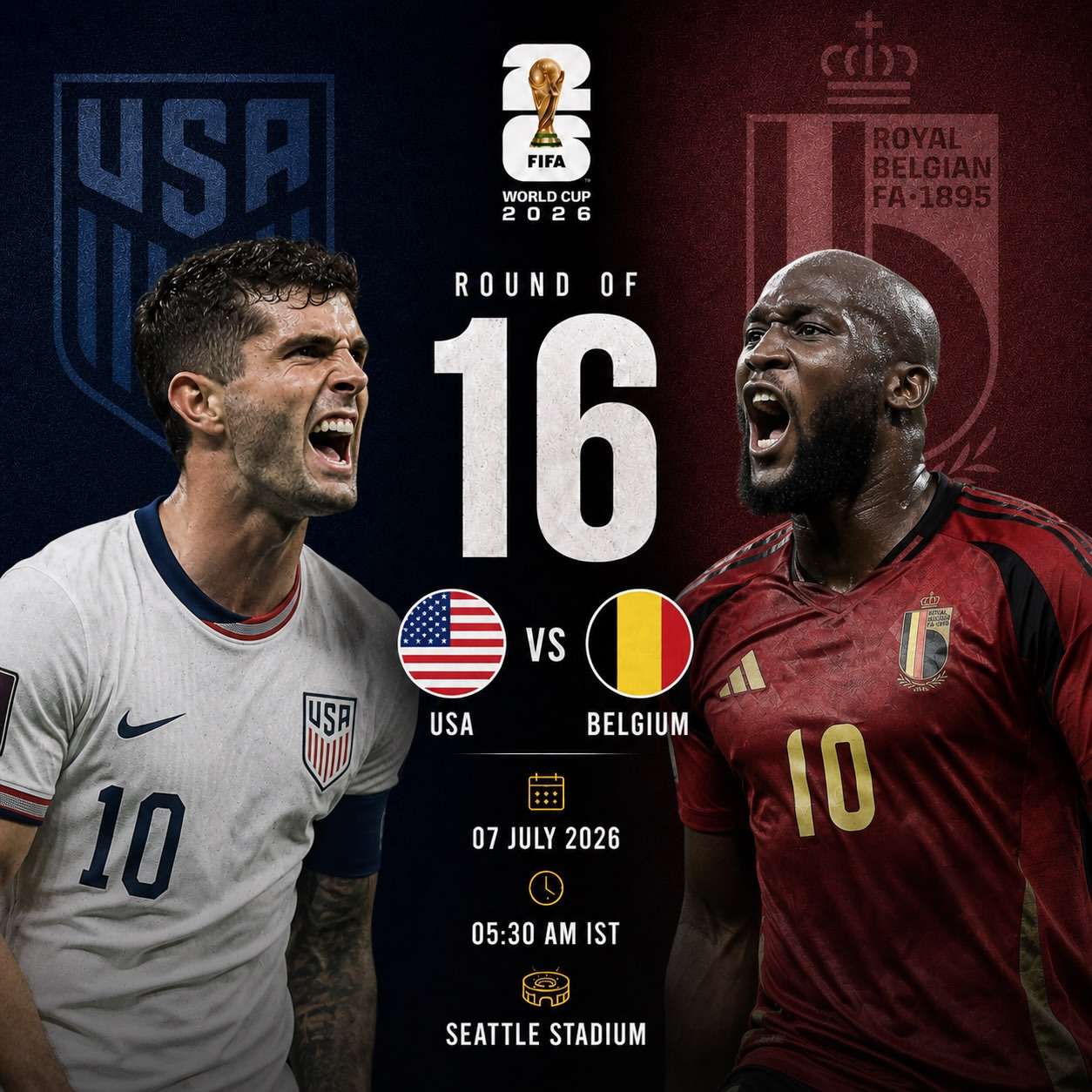 USA vs Belgium