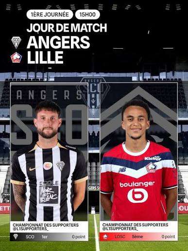Angers vs Lille