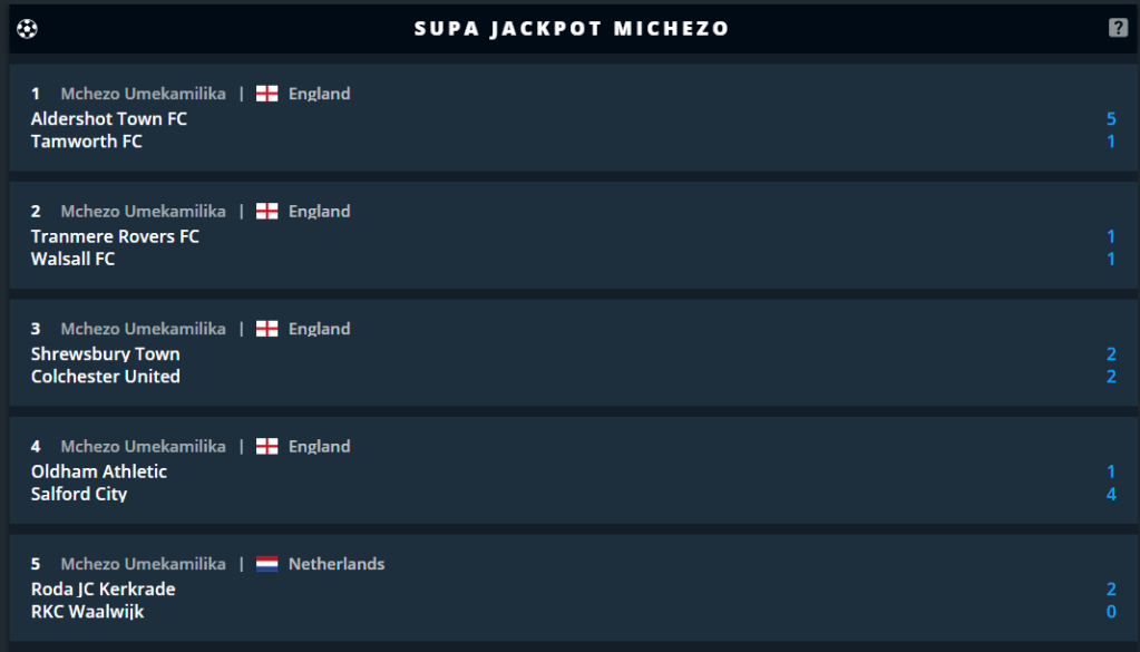 SportPesa Supa Jackpot