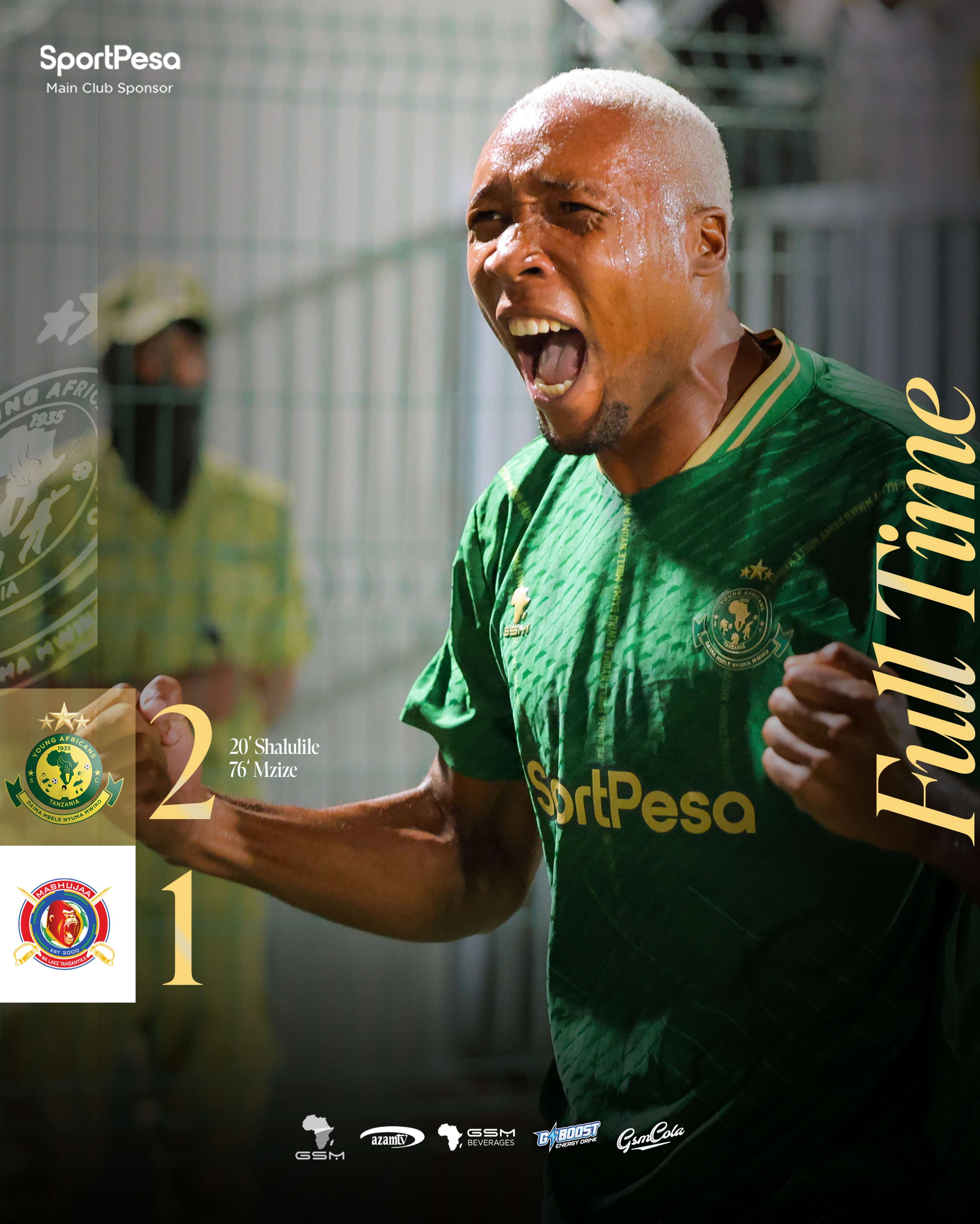 Matokeo Yanga SC vs Mashujaa FC