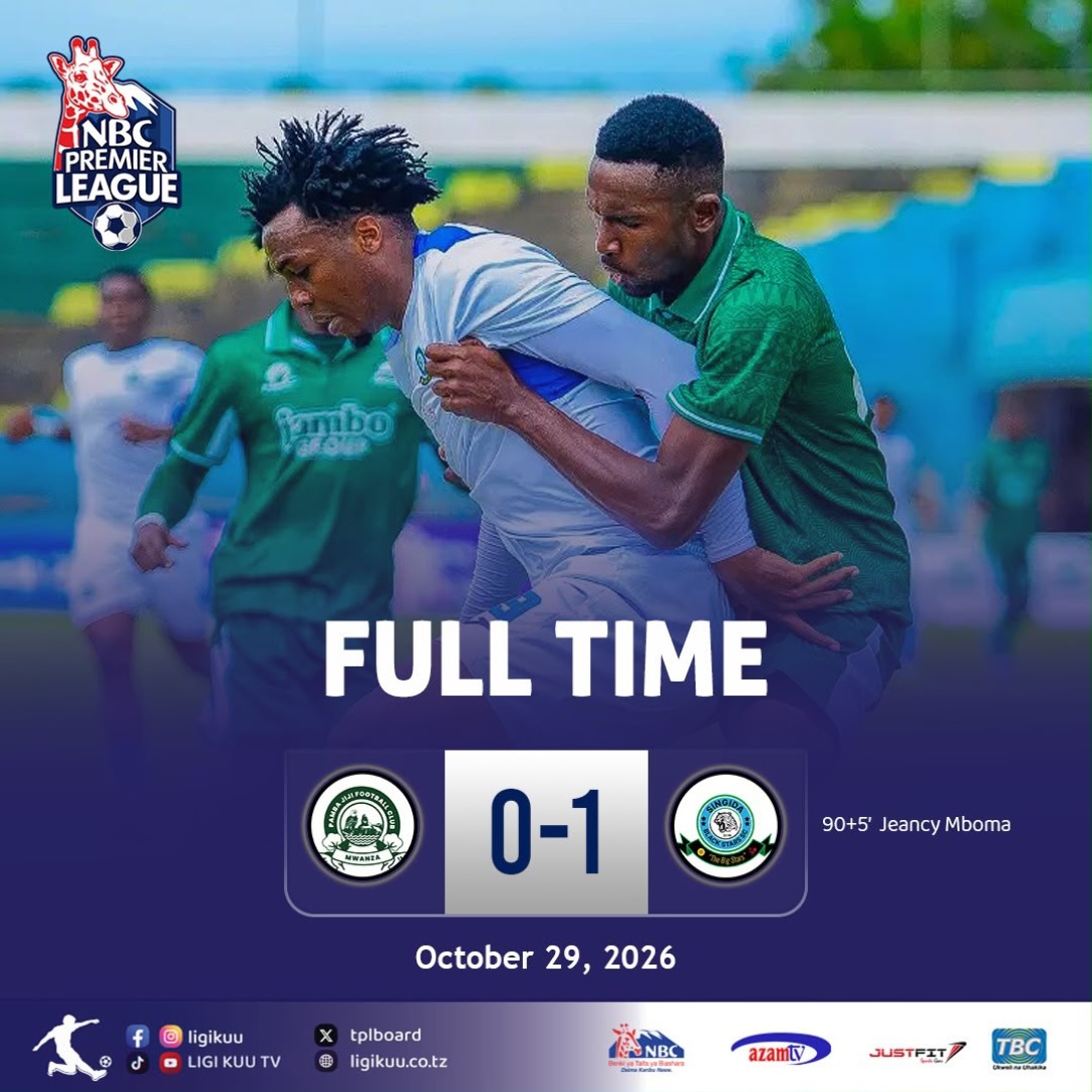 Pamba Jiji FC 0-1 Singida Black Stars